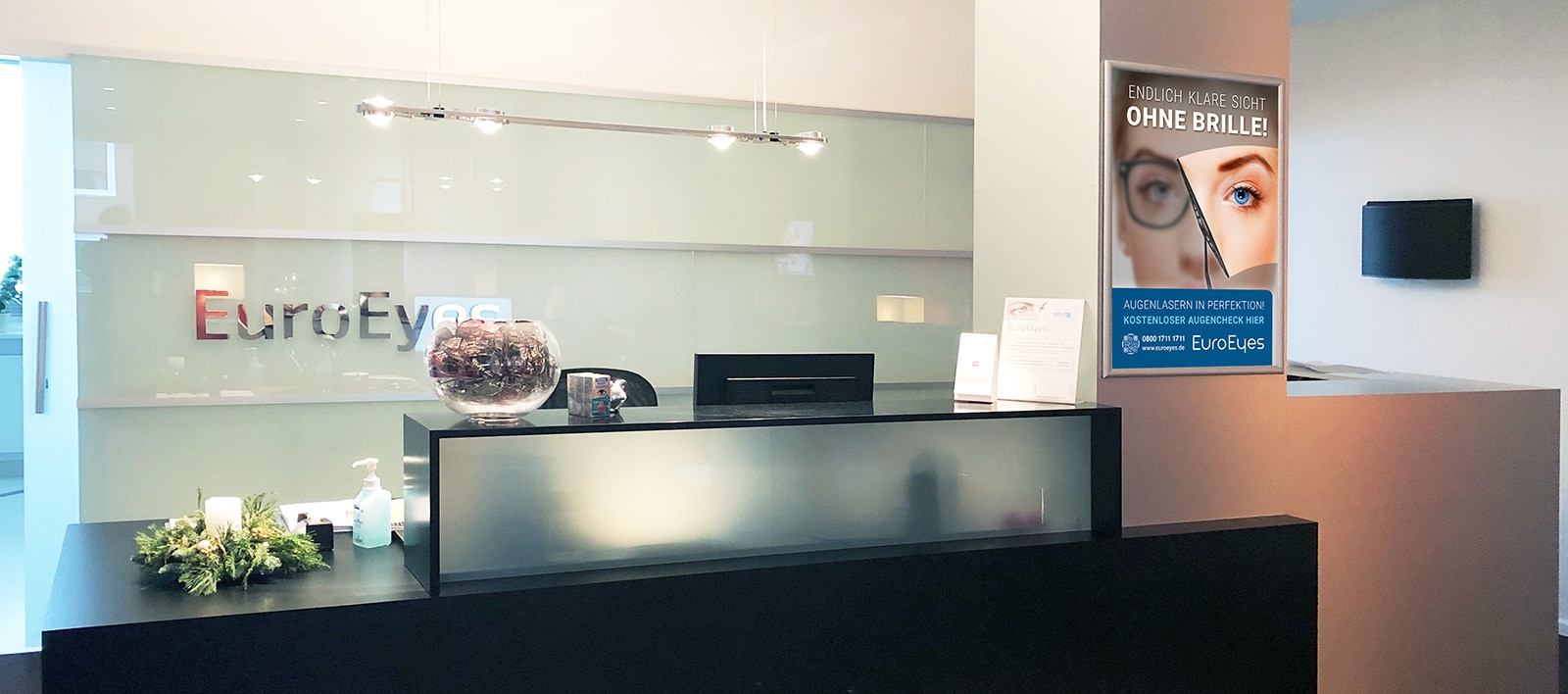 AugenLaserZentrum Lübeck Empfang