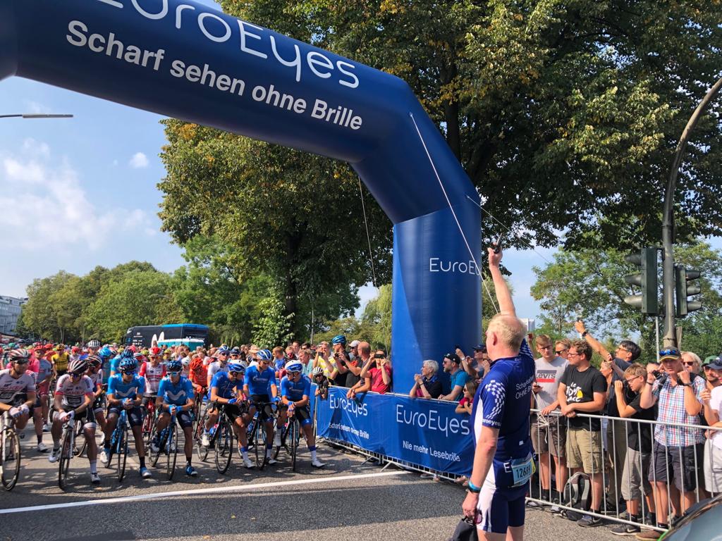 Brillenfrei ins Ziel: die EuroEyes Cyclassics 2019