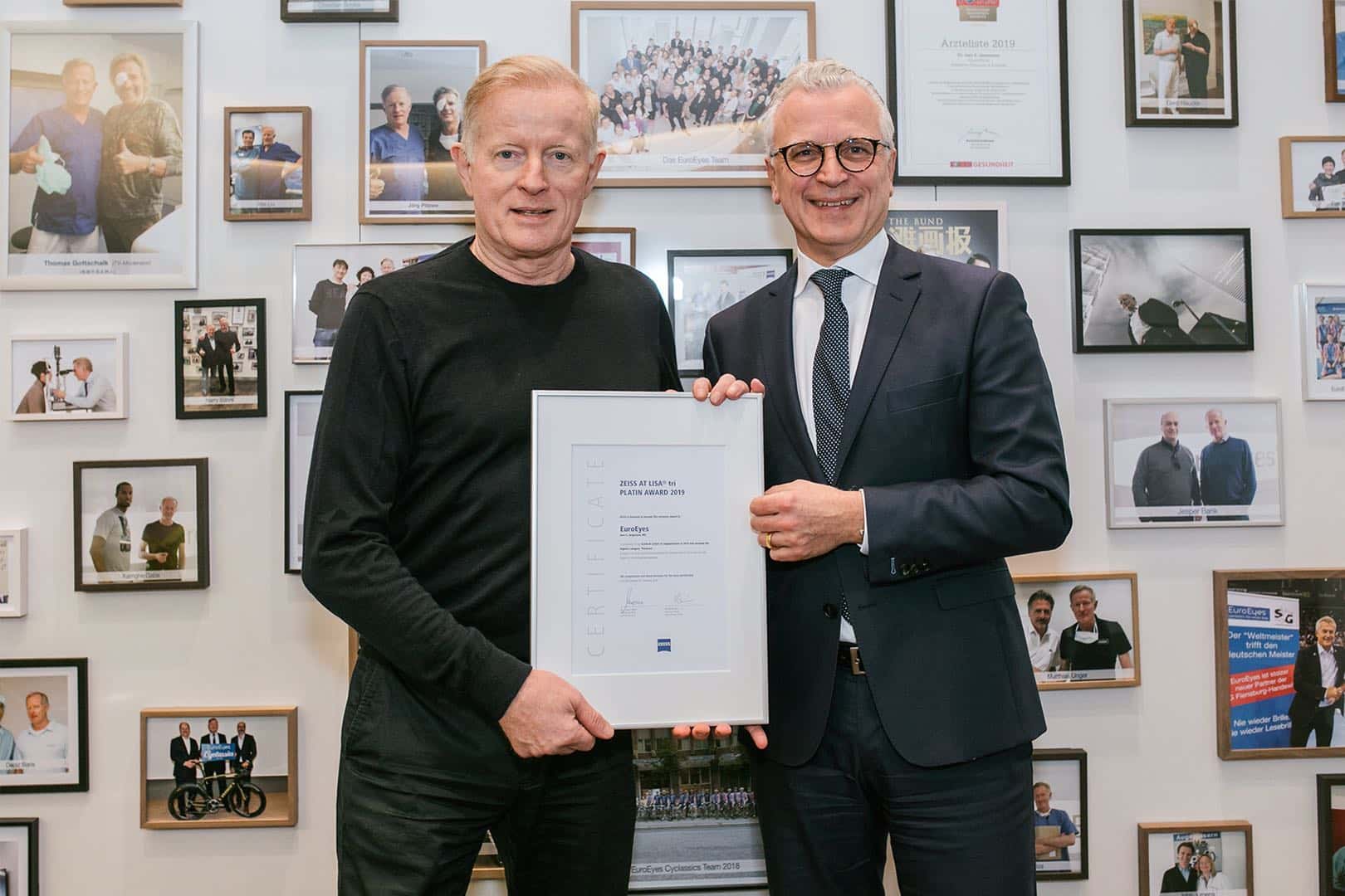 Zeiss Zertifikat zur Weltmeisterschaft