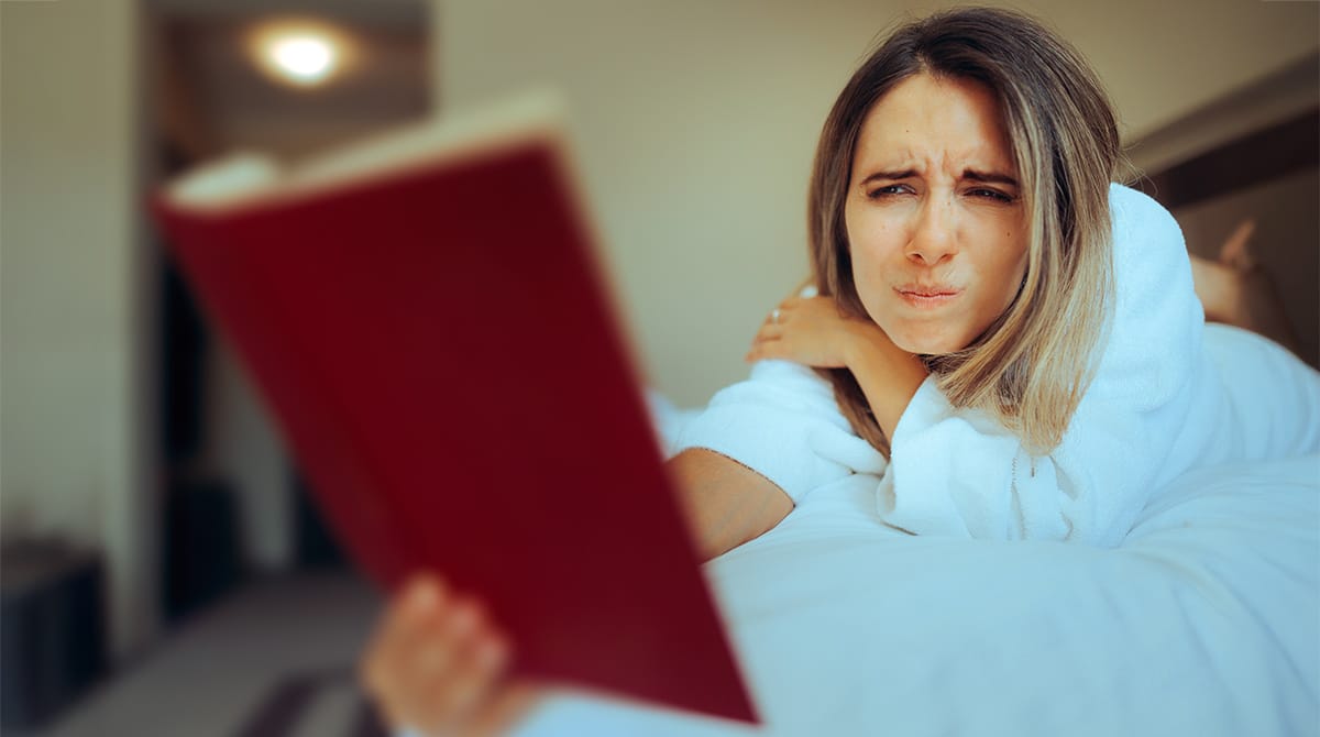 Lange Arme beim Lesen? - Linsen statt Lesebrille!