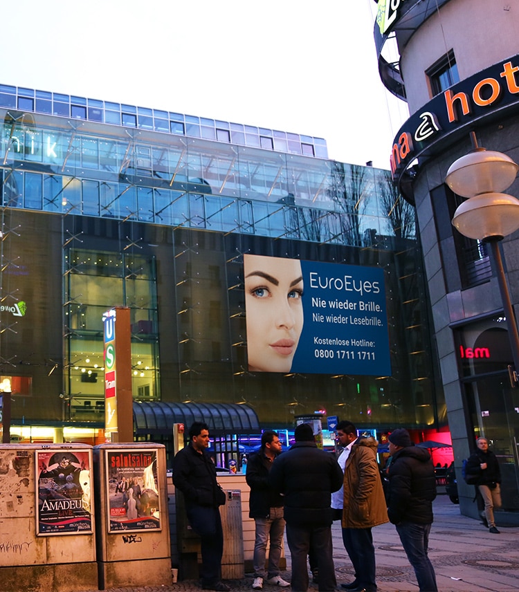Augenlasern bei EuroEyes am Stachus
