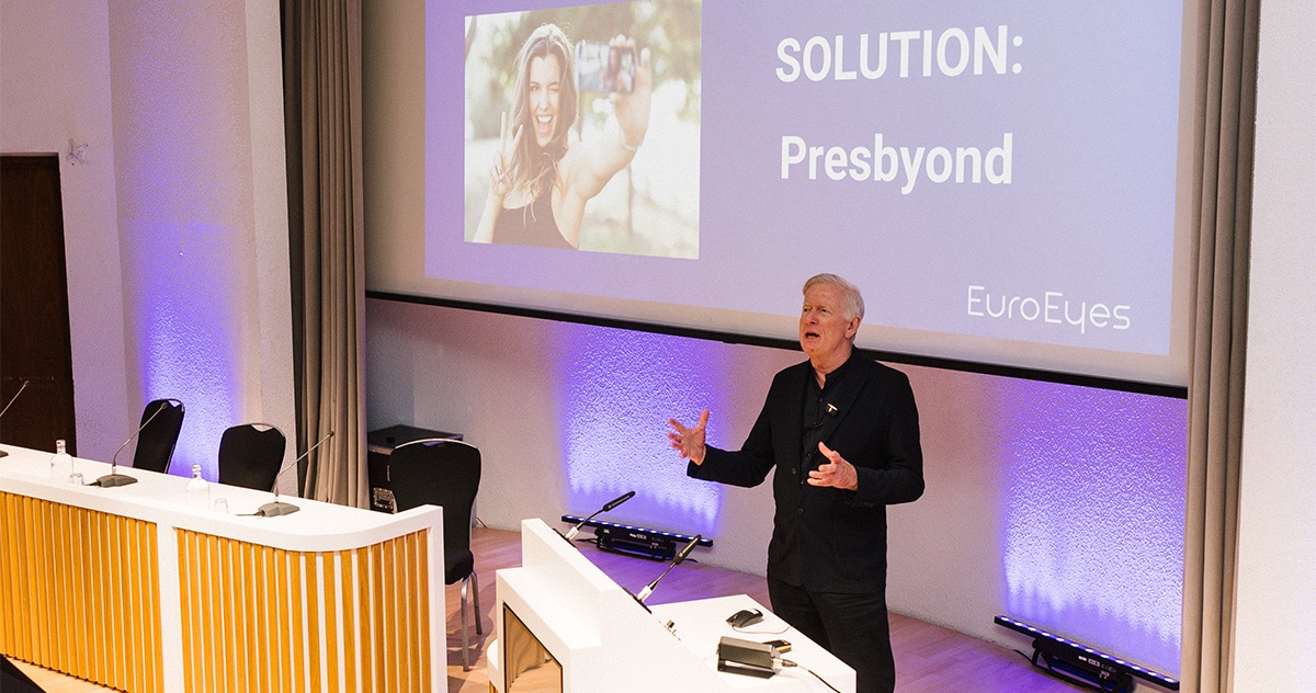 Konferenz zur Behandlung von Presbyopie motiv