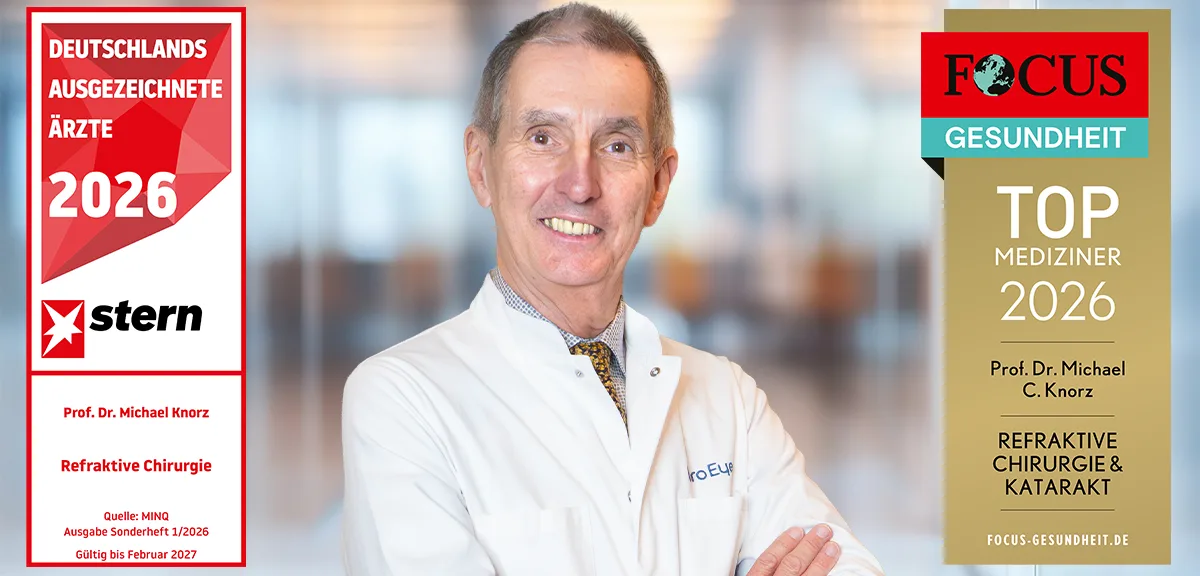 Professor Dr Michael C Knorz portrait