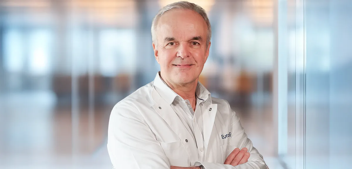 Dr med Frank Schreyger portrait