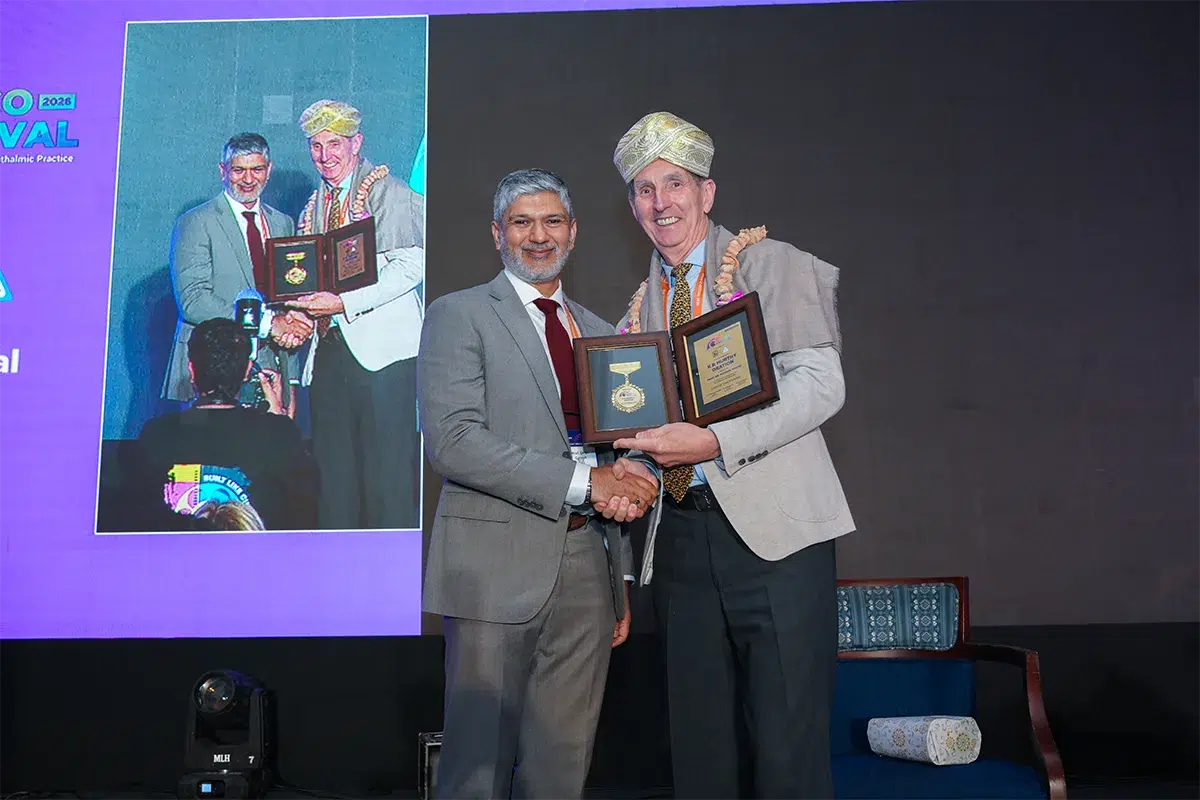 Prof-Michael-Knorz-erhaelt-KR-Murthy-Oration-Award-2026 Prof Michael Knorz erhaelt KR Murthy Oration Award 2026