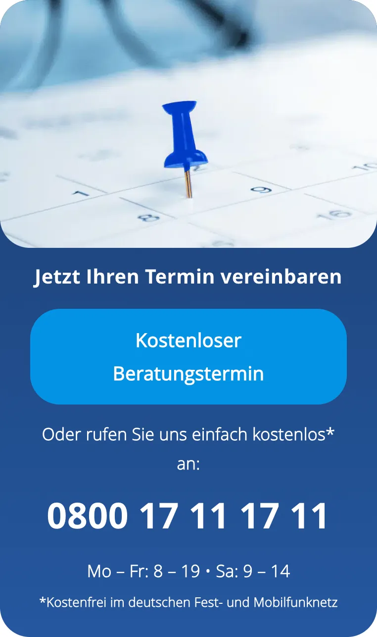 Jetzt kostenlosen Erst-Termin buchen!