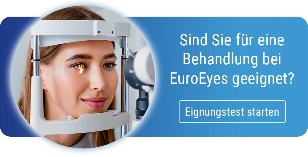 Augenlasern oder Linsenbehandlung Online-Eignungstest starten