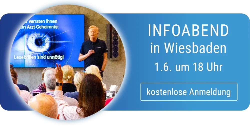 EuroEyes Infoabend zum Thema Nie wieder Brille in Wiesbaden
