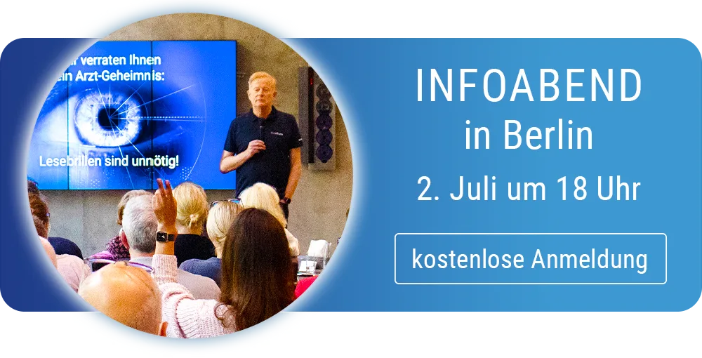Infoabend zum Thma NIE WIEDER BRILLE in Berlin